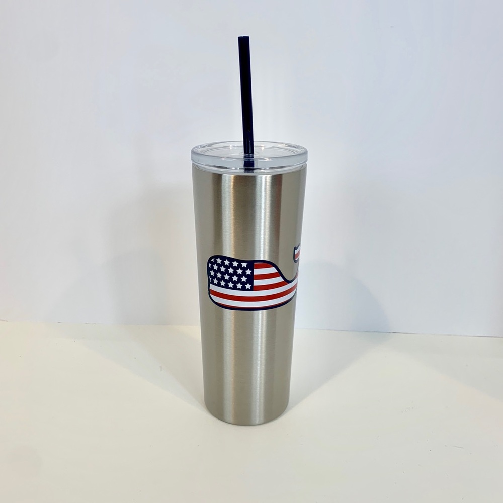 Vineyard Vines Whale Flag 22.5 oz Tumbler